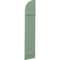 Ekena Millwork Americraft 3-Board (2 Batten) Wood Joined Board-n-Batten Shutters w/ Arch Top, ARW101BQ311X77TGH, PR ARW101BQ311X77TGH - alternate 3